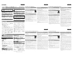 Preview for 3 page of Denon AH-A100 Owner'S Manual