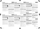 Preview for 4 page of Denon AH-C260 Owner'S Manual