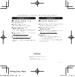 Preview for 15 page of Denon AH-C720 Manual