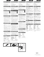 Preview for 2 page of Denon AH-D1000K - Headphones - Binaural Operating Instructions