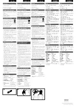 Preview for 2 page of Denon AH D5000 - Headphones - Binaural Operating Instructions