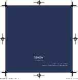 Предварительный просмотр 4 страницы Denon AH-GC30 Quick Start Manual