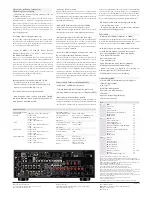 Предварительный просмотр 2 страницы Denon AirPlay AVR-3311CI Brochure & Specs