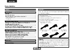 Preview for 6 page of Denon ASD-1R - Digital Player Docking Station Operating Instructions Manual