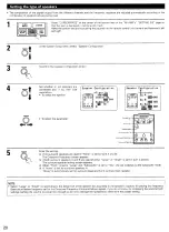 Предварительный просмотр 20 страницы Denon AV Surround Receiver AVR-5803 Operating Instructions Manual