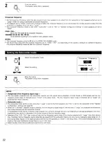 Предварительный просмотр 22 страницы Denon AV Surround Receiver AVR-5803 Operating Instructions Manual