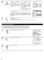 Предварительный просмотр 24 страницы Denon AV Surround Receiver AVR-5803 Operating Instructions Manual