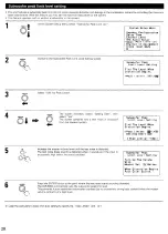 Предварительный просмотр 28 страницы Denon AV Surround Receiver AVR-5803 Operating Instructions Manual