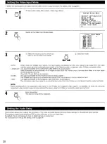 Предварительный просмотр 30 страницы Denon AV Surround Receiver AVR-5803 Operating Instructions Manual