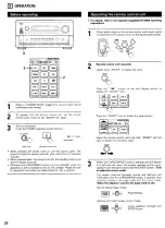 Предварительный просмотр 38 страницы Denon AV Surround Receiver AVR-5803 Operating Instructions Manual