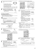 Предварительный просмотр 41 страницы Denon AV Surround Receiver AVR-5803 Operating Instructions Manual