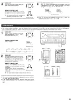 Предварительный просмотр 49 страницы Denon AV Surround Receiver AVR-5803 Operating Instructions Manual