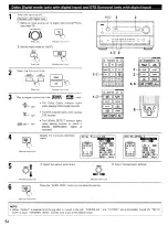 Предварительный просмотр 54 страницы Denon AV Surround Receiver AVR-5803 Operating Instructions Manual