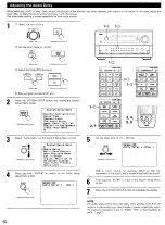 Предварительный просмотр 56 страницы Denon AV Surround Receiver AVR-5803 Operating Instructions Manual