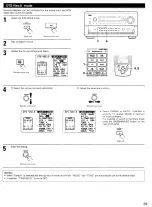 Предварительный просмотр 59 страницы Denon AV Surround Receiver AVR-5803 Operating Instructions Manual