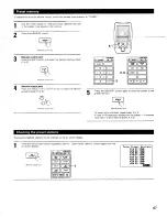 Предварительный просмотр 67 страницы Denon AV Surround Receiver AVR-5803 Operating Instructions Manual