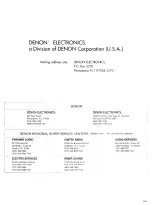 Предварительный просмотр 131 страницы Denon AV Surround Receiver AVR-5803 Operating Instructions Manual