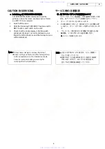 Предварительный просмотр 4 страницы Denon AVC-3890 Service Manual