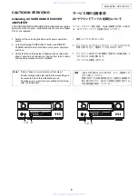 Предварительный просмотр 6 страницы Denon AVC-A11XV Service Manual