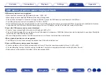 Preview for 272 page of Denon AVC-X4800H Owner'S Manual