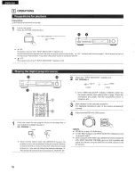 Preview for 16 page of Denon AVD-2000 Operating Instructions Manual