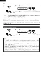 Предварительный просмотр 18 страницы Denon AVR-1403 Operating Instructions Manual