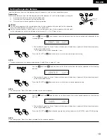 Предварительный просмотр 19 страницы Denon AVR-1403 Operating Instructions Manual