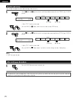 Предварительный просмотр 20 страницы Denon AVR-1403 Operating Instructions Manual