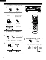 Предварительный просмотр 30 страницы Denon AVR-1403 Operating Instructions Manual