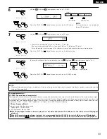 Предварительный просмотр 33 страницы Denon AVR-1403 Operating Instructions Manual