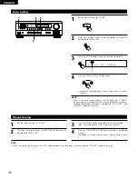 Предварительный просмотр 40 страницы Denon AVR-1403 Operating Instructions Manual