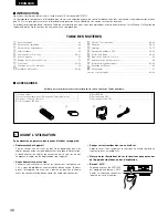 Предварительный просмотр 48 страницы Denon AVR-1403 Operating Instructions Manual