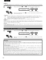 Предварительный просмотр 62 страницы Denon AVR-1403 Operating Instructions Manual