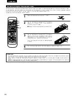 Предварительный просмотр 66 страницы Denon AVR-1403 Operating Instructions Manual