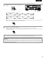 Предварительный просмотр 81 страницы Denon AVR-1403 Operating Instructions Manual