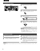 Предварительный просмотр 84 страницы Denon AVR-1403 Operating Instructions Manual