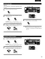 Предварительный просмотр 85 страницы Denon AVR-1403 Operating Instructions Manual