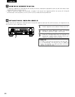 Предварительный просмотр 86 страницы Denon AVR-1403 Operating Instructions Manual