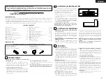 Предварительный просмотр 3 страницы Denon AVR-1404/484 Operating Instructions Manual