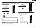 Предварительный просмотр 13 страницы Denon AVR-1404/484 Operating Instructions Manual