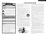 Предварительный просмотр 2 страницы Denon AVR-1506 Operating Instructions Manual