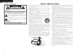 Предварительный просмотр 2 страницы Denon AVR-1508 Owner'S Manual