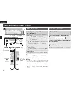 Предварительный просмотр 40 страницы Denon AVR-1509 Owner'S Manual