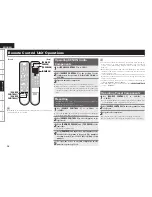 Предварительный просмотр 42 страницы Denon AVR-1509 Owner'S Manual