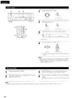 Preview for 46 page of Denon AVR-1603 Operating Instructions Manual