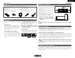 Предварительный просмотр 5 страницы Denon AVR-1706 Operating Instructions Manual