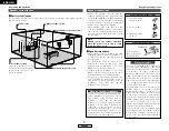 Предварительный просмотр 8 страницы Denon AVR-1706 Operating Instructions Manual