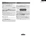 Предварительный просмотр 31 страницы Denon AVR-1706 Operating Instructions Manual