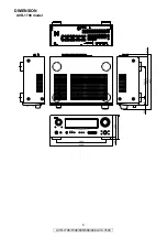 Предварительный просмотр 4 страницы Denon AVR-1708 Service Manual