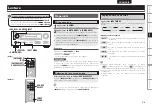 Preview for 39 page of Denon AVR-1709 Owner'S Manual